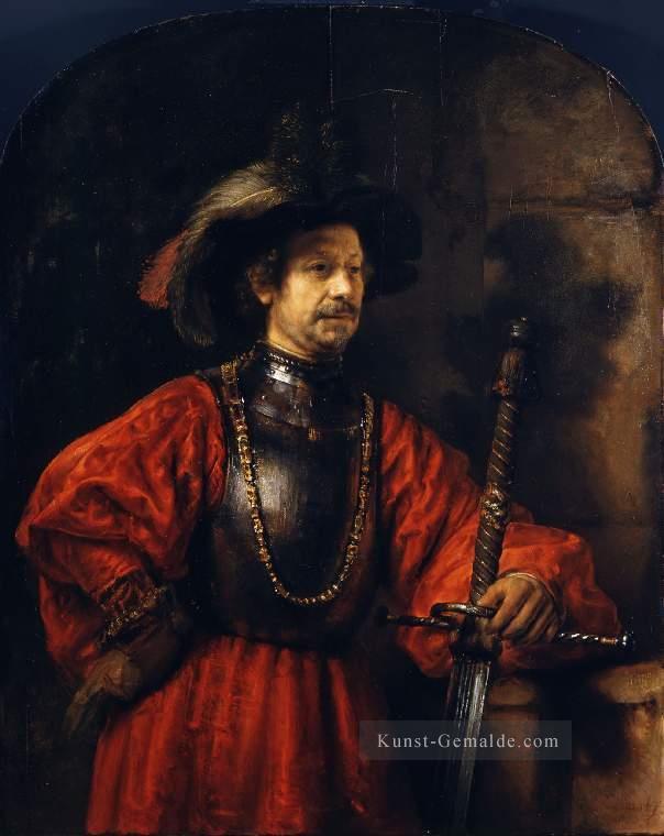 Milit Porträt Rembrandt Ölgemälde